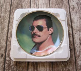 QUEEN : Freddie Mercury - Mr Bad Guy Official Danbury Plate,  Box 2