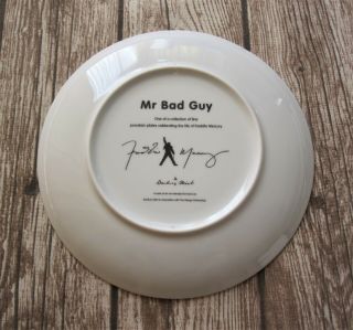 QUEEN : Freddie Mercury - Mr Bad Guy Official Danbury Plate,  Box 3