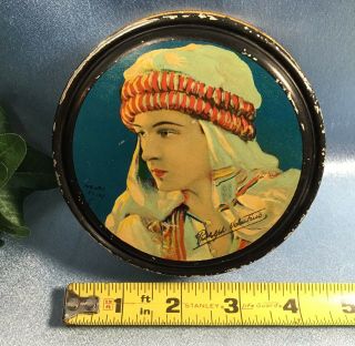 Henry Clive Tin: 1920s Silent Movie Star Rudolph Valentino Beautebox Canco 6438