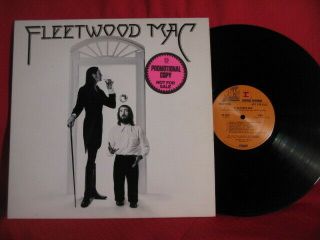Fleetwood Mac Self Titled Promo Label Warner Brothers Lp Record 1975 Insert M -