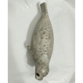 Andersen Design Art Studio Maine Pottery Seal Sea Lion Red Clay Figure Sculpture 5