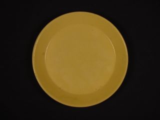 Rare 1800s American 9 ½ Inch Plate Yellow Ware