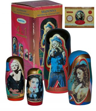 Madonna - Official Icon Fanclub Limited Edition Nesting Dolls