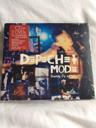 Depeche Mode Touring The Angel Live In Milan & Cd & 2 Dvd Set