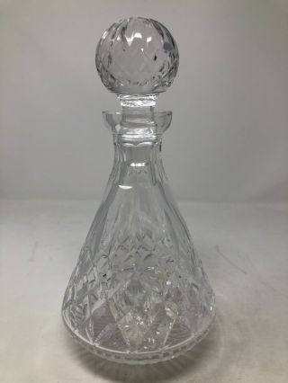 Waterford Crystal Lismore Roly Poly Decanter 10 3/8 "