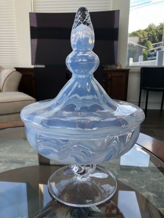 Waterford Crystal Evolution Compote With Lid