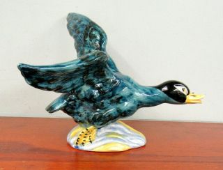 Large Vintage Flying Duck 3443 Stangl Pottery Birds