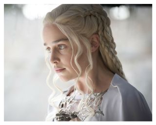 (game Of Thrones) (emilia Clarke) (daenerys Targaryen) 8x10 Photo (g)