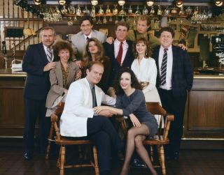 Cheers Cast 8x10 Photo Tv Picture Ted Danson Woody Harrelson Kelsey Grammer