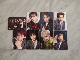 Monsta X 1st Album Official Photo Card Photocard 3 Versions