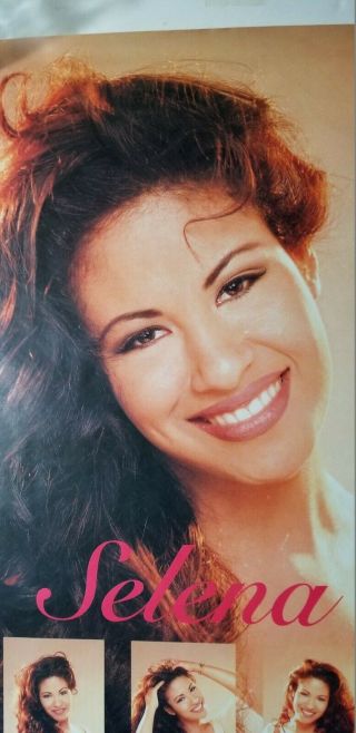 Selena Quintanilla Mexico Street Poster " Ella Canta Con Los Angeles  Agree " Pix