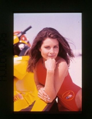 Vintage Mitzi Kapture Baywatch Actress Rare Model Slide 35mm Transparency