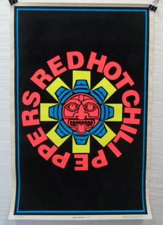 1994 850 Red Hot Chili Peppers 35x23 Poster Black Light Ps009