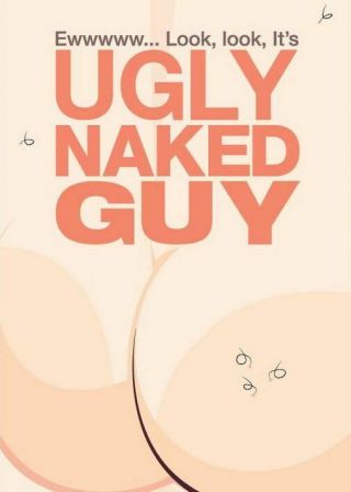 Friends Tv Show Ugly Naked Guy Fridge Magnet 2.  5 X 3.  5 "