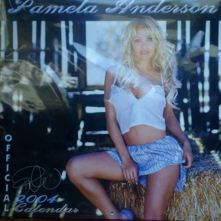 Pamela Anderson Psa Signed Autograph 12x12 Sexy Calendar