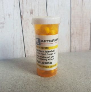 Very Rare Eminem Aftermath Relapse Uk Promo Drugs Pill Bottle Mints