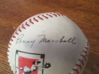 A League Of Their Own Autographed Baseball Tom Hank,  Geena Davis & Penny Marshall