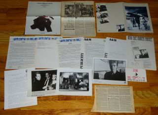 Sting Dream Of The Blue Turtles 1985 14pc Photo Press Kit Ad Invitation Police