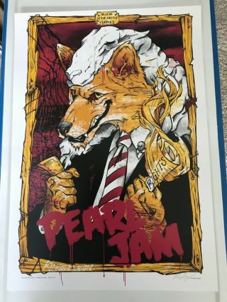 Pearl Jam Sydney,  Australia 2006 Poster