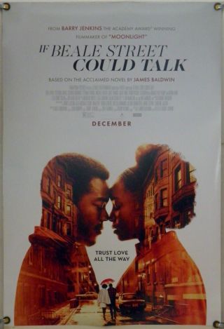 If Beale Street Could Talk Ds Rolled Orig 1sh Movie Poster Kiki Layne (2018)