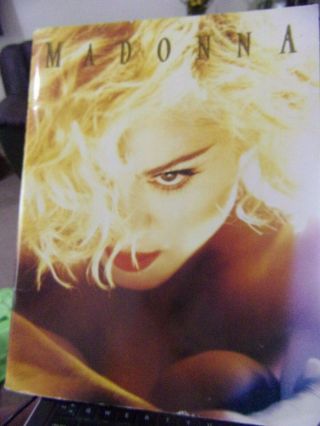Madonna Large 1990 Blond Ambition Tour Official Programme