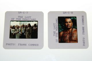 THE LAST OF THE MOHICANS - 13 press kit slides Daniel Day Lewis Madeleine Stow 5