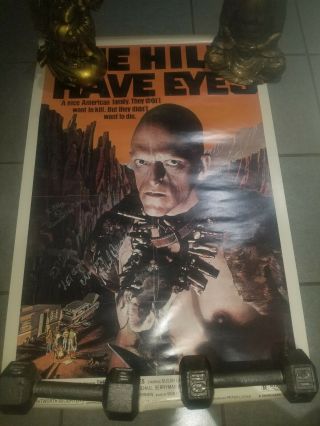 The Hills Have Eyes Signed Poster Michael Berrymen Dee Wallace