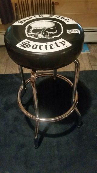 Black label Society Bar Stool 2