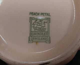 Grindley Peach Petal Tea service Vintage Made in England 1950 2