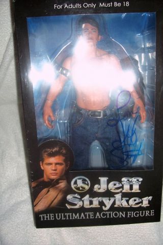 Jiff Starker The Ultimate Action Figure For Adults Autographed