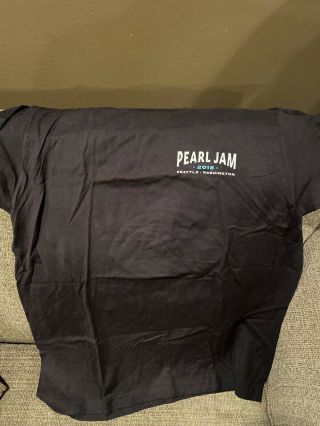 Pearl Jam Osprey Seattle Washington Aug.  8th & 10th 2018 Tour Shirt Size L