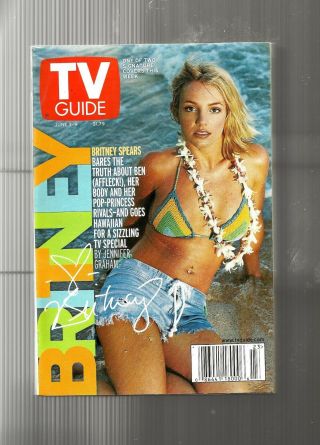 Tv Guide - 6/2000 - Britney Spears - Mo 