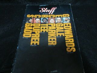 Stuff 1977 Japan Tour Book Signed By Pete Escovado Jazz Cornell Dupree Eric Gale