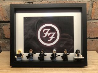 Foo Fighters Custom Lego Minifigure Frame