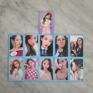 Twice 5th Mini Album : What Is Love Official Photocard - Each Member Set (11pcs)