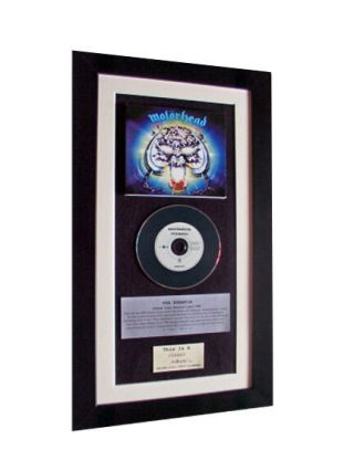 Motorhead Overkill Classic Cd Gallery Quality Framed Display,  Express Global Ship