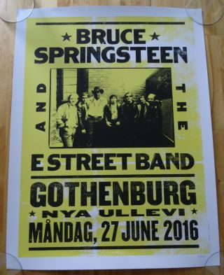 Bruce Springsteen River Tour 2016 June 27 Gothenburg Ullevi Poster Limited /200