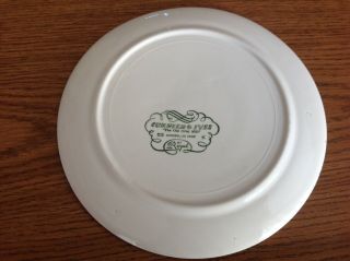 Currier and Ives Snack Set Plate Only - RARE 2