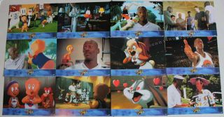 Michael Jordan Space Jam Spanish Lobby Card Set 12 Looney Tunes Basketball