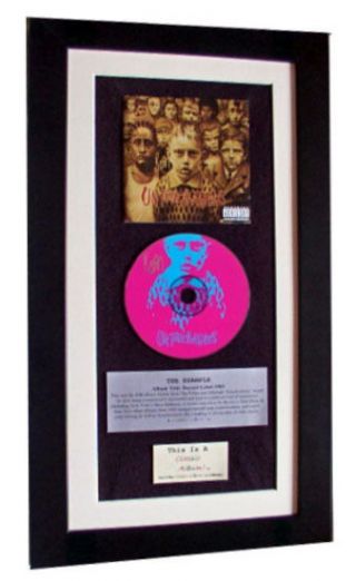 Korn Untouchables Classic Cd Album Gallery Quality Framed,  Express Global Ship