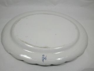 Booths Real Old Willow Blue 9072 Large Serving Platter 17 