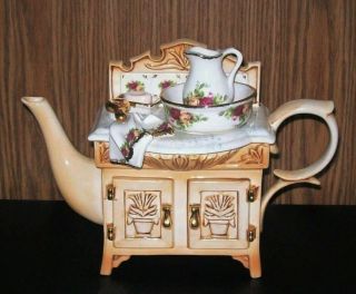 Paul Cardew Wash Stand/vanity Large Teapot 