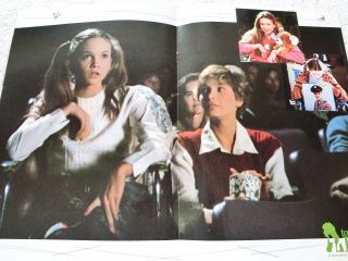 TOUCHED BY LOVE MOVIE PROGRAM BOOK 1981 Diane Lane Deborah Raffin RARE JAPAN F/S 4