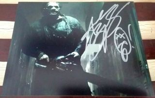 Andrew Bryniarski Autographed 8x10 Photo Leatherface Texas Chainsaw Massacre