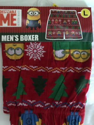Despicable Me Minions Christmas Holiday Men 