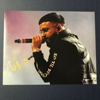 Nav Rapper Hand Signed Authentic 8x10 Photo Autographed Hip Hop Rare