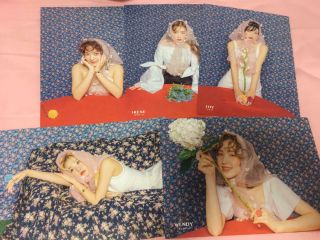 Red Velvet Jpn 2nd Mini Album Sappy Flyer 5 Complete Set Tower Records