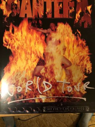 Pantera Tour Program Book Reinventing The Steel Dimebag Phil Anselmo