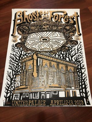 Jim Pollock Ghosts Of The Forest United Palace Theater Nyc Poster Print