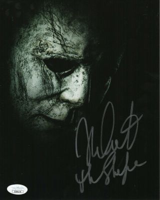 Nick Castle Halloween Michael Myers Autograph 8x10 Photo Signed Jsa